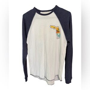 Legacy Navy and White Casual Shirt